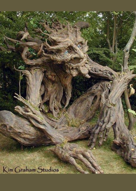 Скульптура энта ким грэхэм