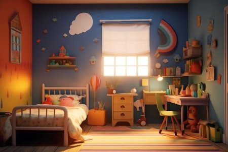 Комната мультяшная