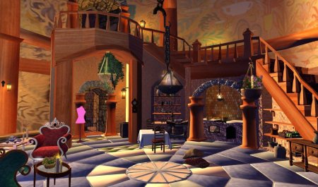 Башня рапунцель внутри