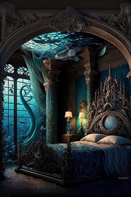 Фэнтези интерьер