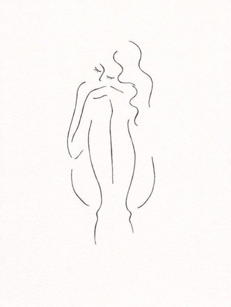 Рисунки одной линией