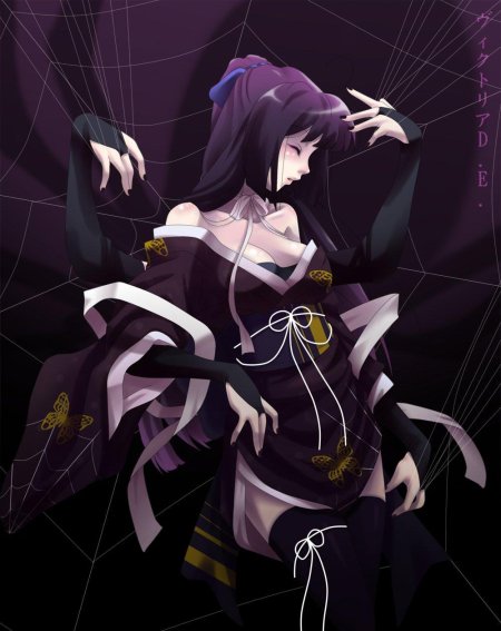 Аниме королева арахна