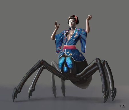 Йорогумо японская мифология