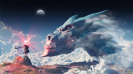 Дракон в небе