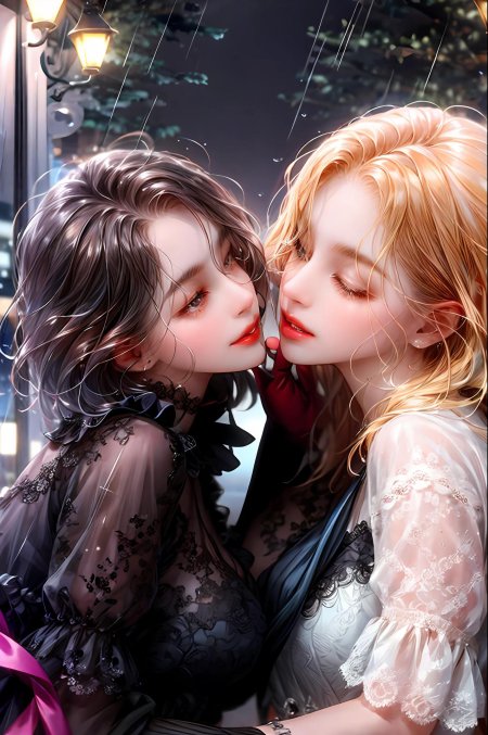 Две девушки