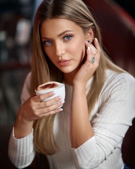 Кофе девушка