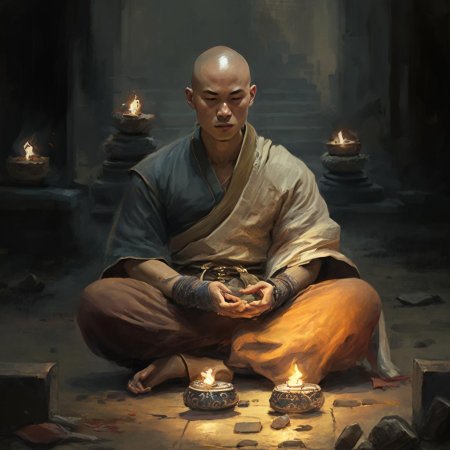 Тибетские монахи