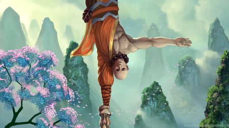 Шаолиньский монах fantasy art