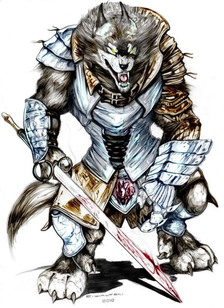 Оборотень воин