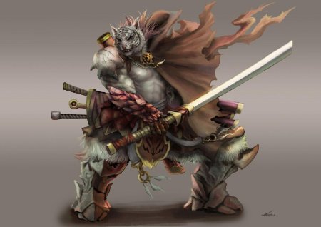 Ракшас оборотень-тигр воин