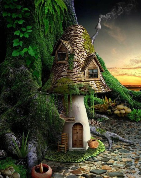 Домик феи геншин