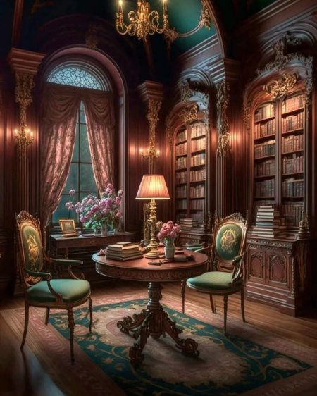 Фэнтези интерьер