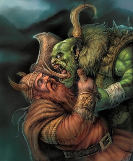 Орк арт фэнтези