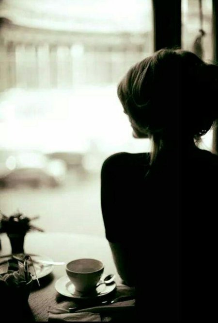 Кофе девушка