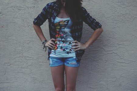 Модные рубашки в клетку