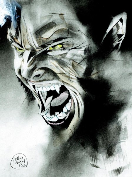 Оборотень рисунок