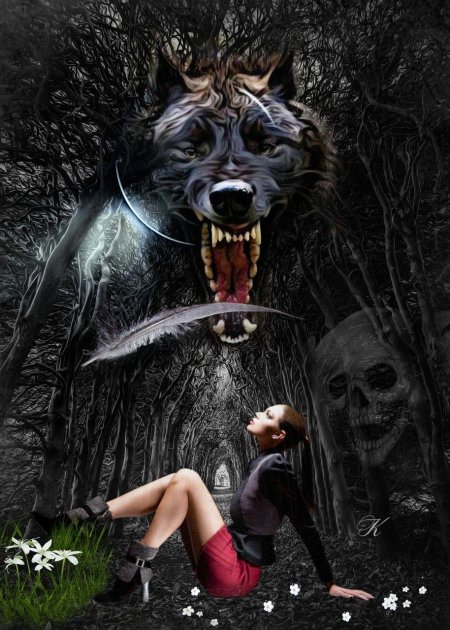 Волк темный