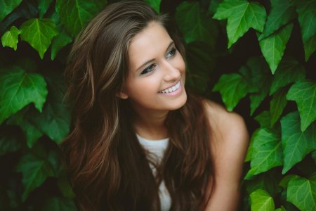 Красива девушка