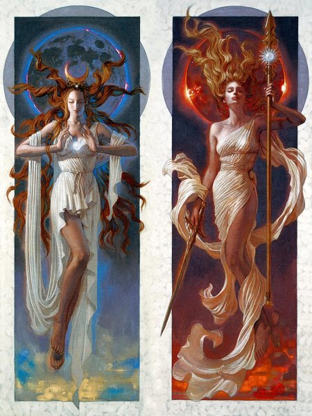 Селена богиня луны