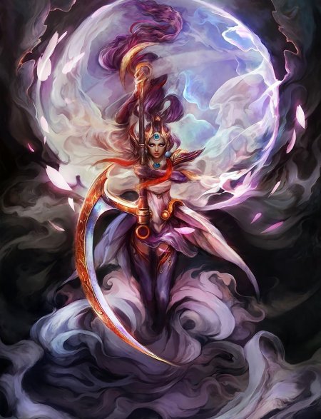 Богиня луны диана лига легенд