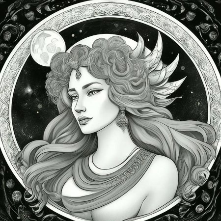 Селена богиня луны
