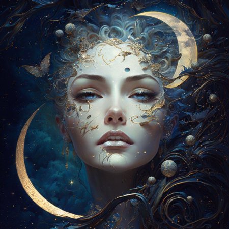 Богиня луна