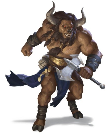 Минотавр днд арт