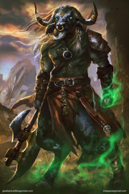 Минотавры вархаммер фэнтези