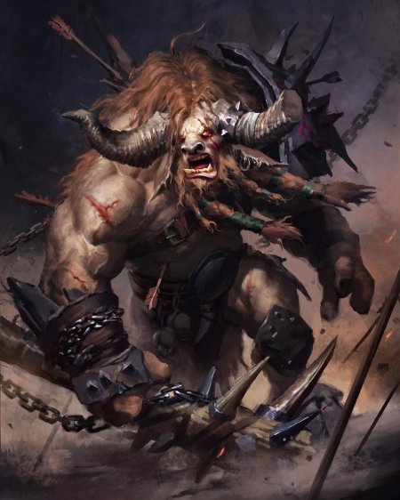 Минотавры вархаммер фэнтези