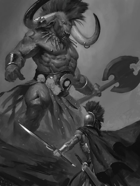 Минотавры вархаммер фэнтези