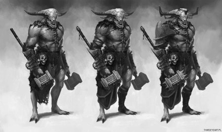 Минотавры вархаммер фэнтези