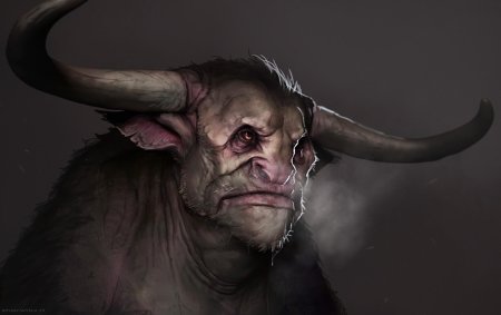 Минотавр получеловек полубык