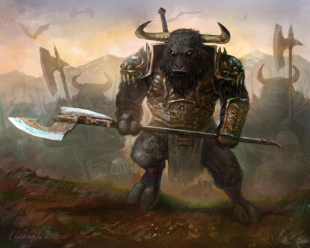 Минотавры вархаммер фэнтези