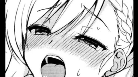 Хентай лицо черно белое