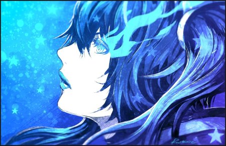 Синий огонь аниме