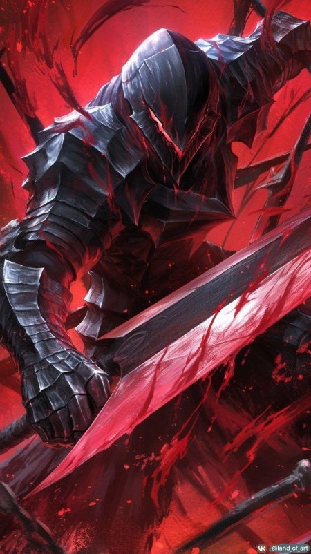 Рыцарь в аниме берсерк