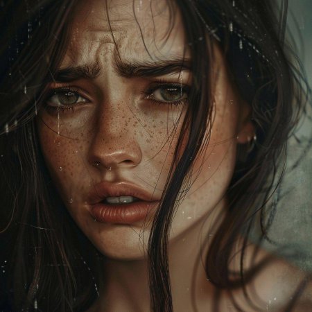 Плачущая девушка