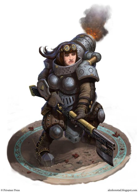 Дворф стимпанк art