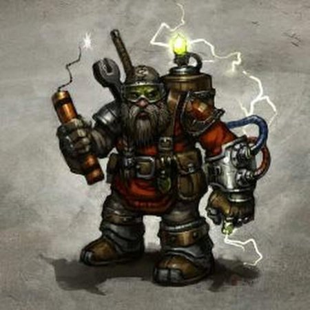 Гном инженер вархаммер