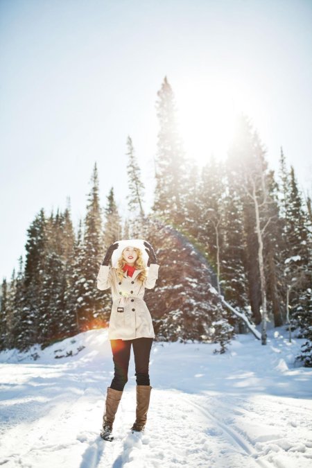 Фотосессия зимняя