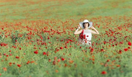 Маковое поле фотосессия