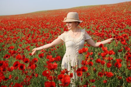 Маковое поле фотосессия