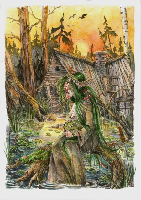 Кикимора болотная славянская мифология