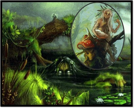 Кикимора болотная мифология