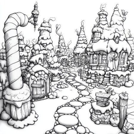 Раскраски сказочные