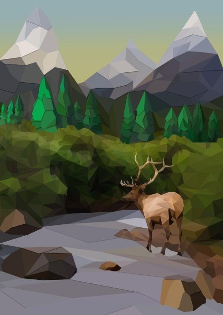 Лоу поли графика