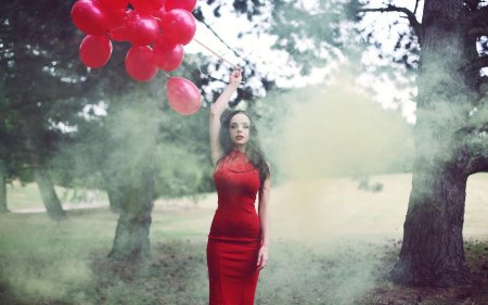 Фотосессия с шарами