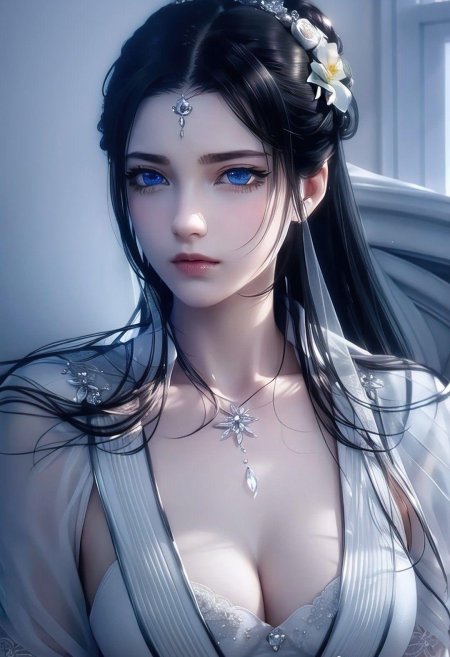 Девушка красивая аниме