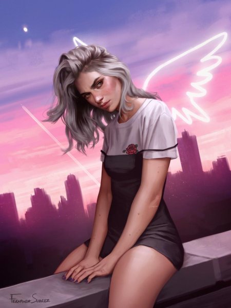 Арты девушек