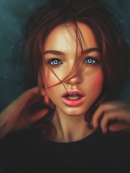 Портрет девушек